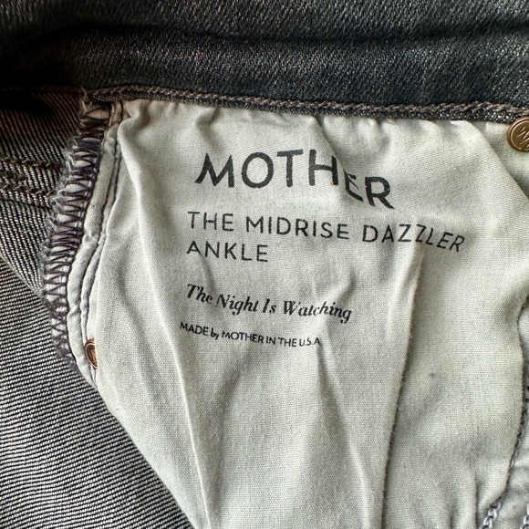MOTHER Midrise Dazzler Ankle The Night is Watching - Picture 7 of 8